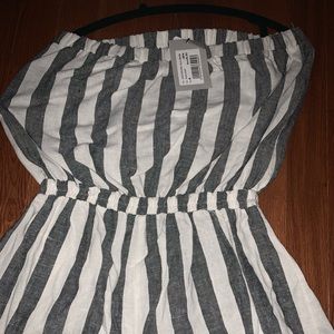 Strapless romper from Suite Benedict